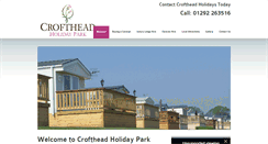 Desktop Screenshot of croftheadholidaypark.co.uk